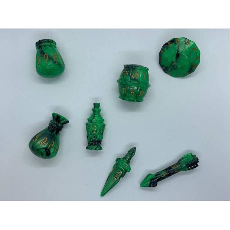 PolyHero Rogue 7-Dice Set -...