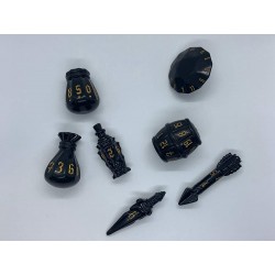 PolyHero Rogue 8-Dice Set -...