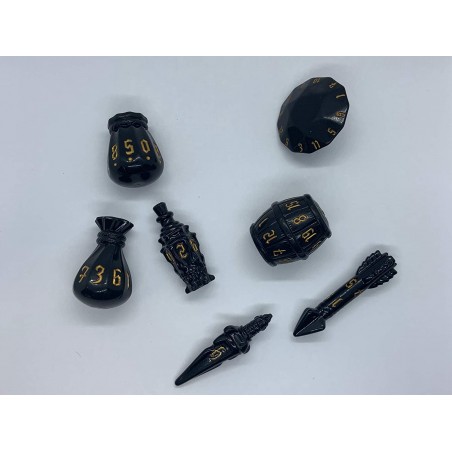 PolyHero Rogue 8-Dice Set -...