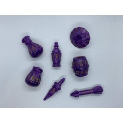 PolyHero Rogue 7-Dice Set -...