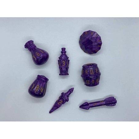 PolyHero Rogue 7-Dice Set -...