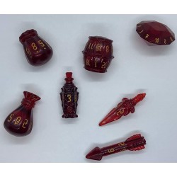 PolyHero Rogue 7-Dice Set -...
