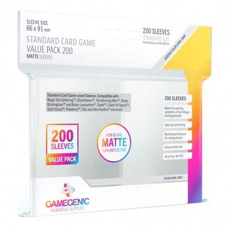 200 fundas Matte Standard...