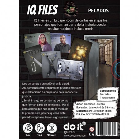 IQ Files Escape Room: Pecados