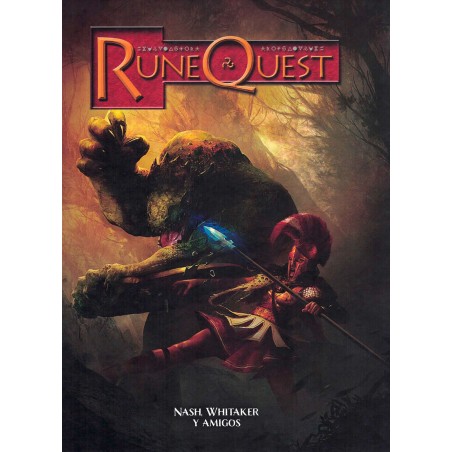 RuneQuest 6 + extras (tapa...