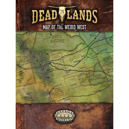 Deadlands Map of the Weird...