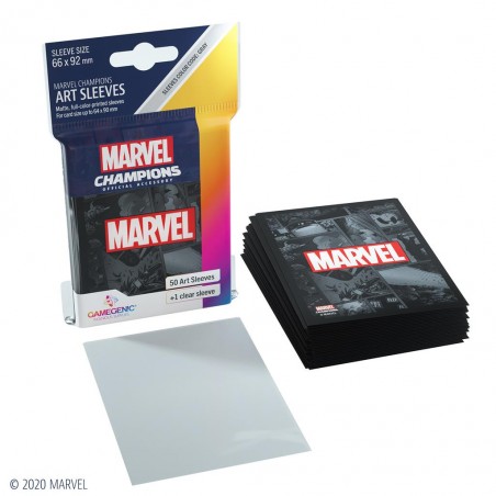 Fundas Marvel Champions Negro
