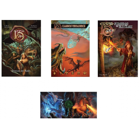 Pack de 4 libros 13th Age....