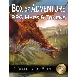 Box of Adventure RPG Maps...
