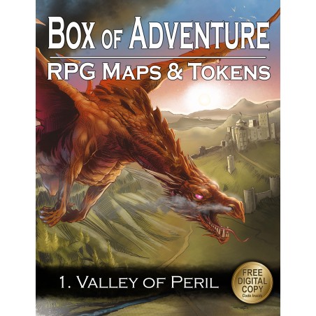 Box of Adventure RPG Maps...
