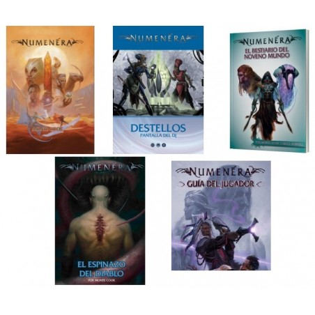 Pack de 5 libros de Numenera