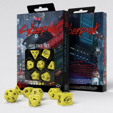 Cyberpunk Red RPG Dice Set:...
