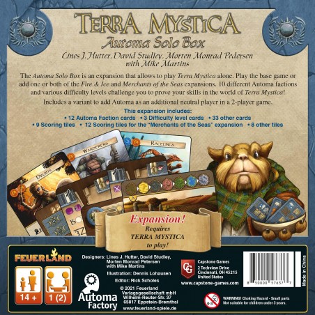 Terra Mystica: Automa Solo...