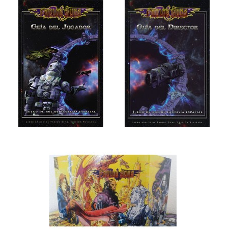 Pack de 3 libros Fading Suns