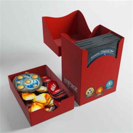 Keyforge Gemini Red Deck Box