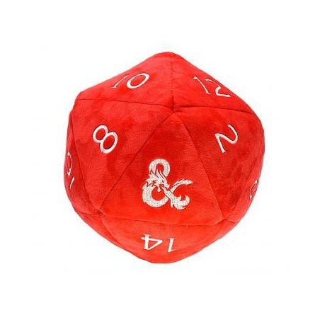 Peluche D20 Jumbo Red/White...