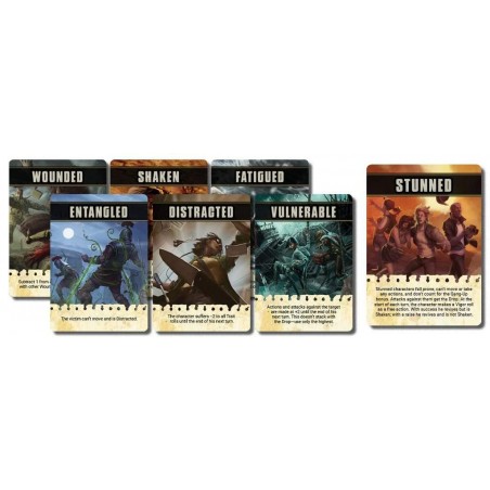 Savage Worlds: Status Cards