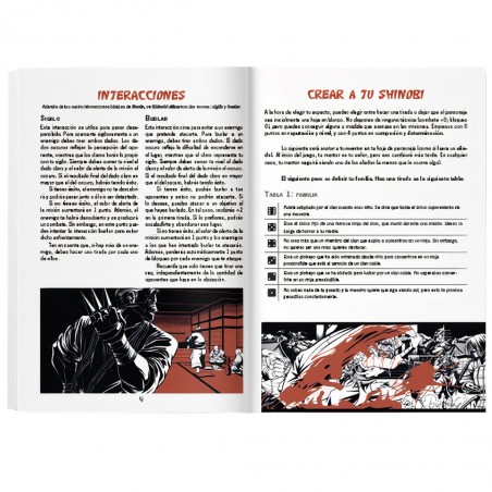Shinobi + Bloc de Fichas