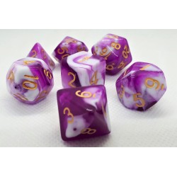 Set de 7 dados Racing...