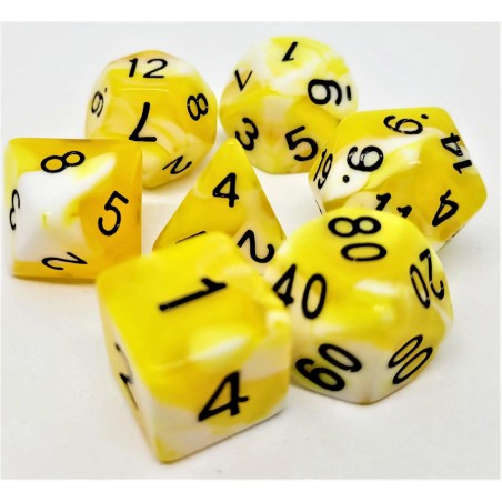 Set de 7 dados Racing...