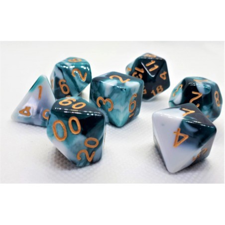 Set de 7 dados Racing...