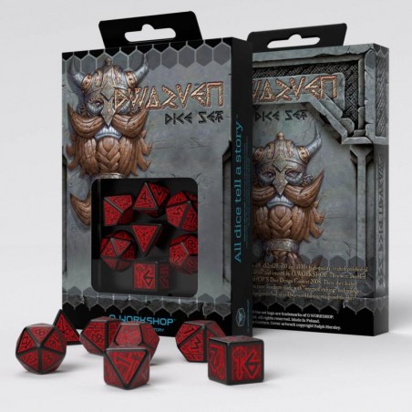 Set de 7 dados Dwarven...