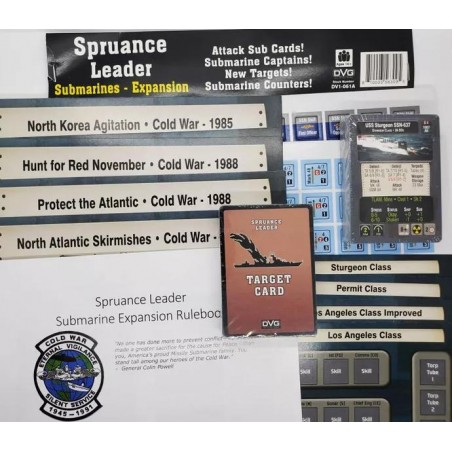 Spruance Leader: Submarines...