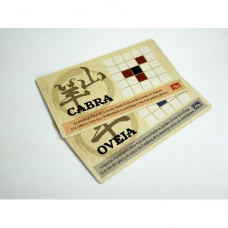 Onitama: Cartas cabra y oveja