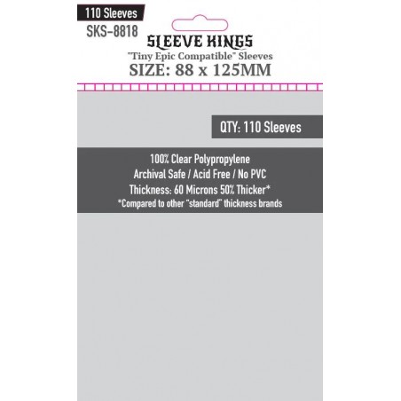 110 Fundas Sleeve Kings:...