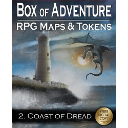 Box of Adventure RPG Maps...