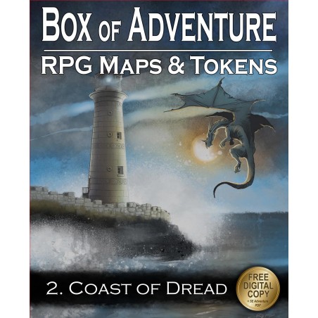 Box of Adventure RPG Maps...
