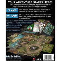 Box of Adventure RPG Maps...