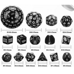 Complete Dice Set D3-D100...