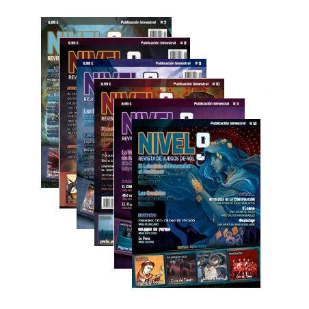 Pack Revistas Nivel 9: 7 al 12