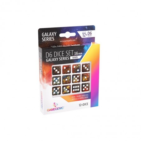 Gamegenic Mars D6 Dice Set...