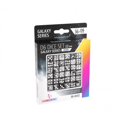 Gamegenic Moon D6 Dice Set...