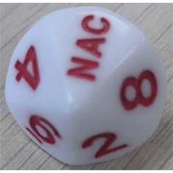 Dado de 10 NAC Wargames
