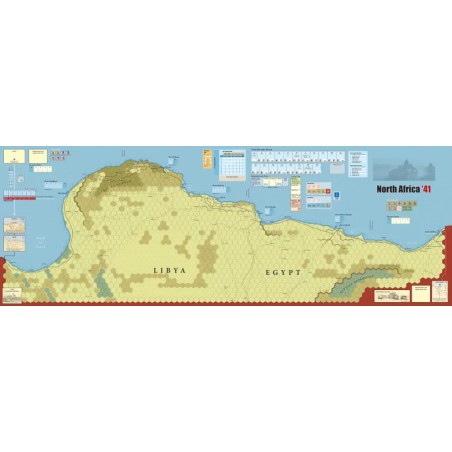 North Africa '41: Mounted Maps