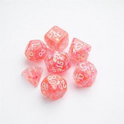 Gamegenic Peach RPG Dice...