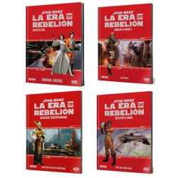Pack de 4 libros Star Wars:...