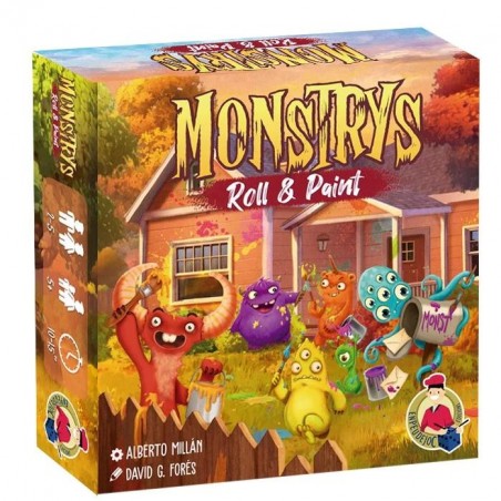 Monstrys: Roll & Paint