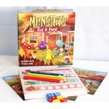 Monstrys: Roll & Paint