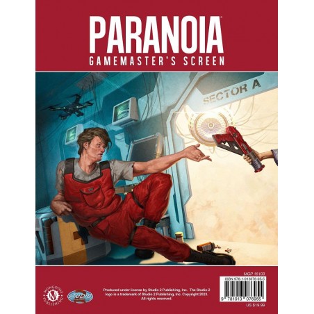 Paranoia: Gamemaster's Screen