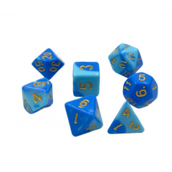 Set de 7 dados Racing Frost...