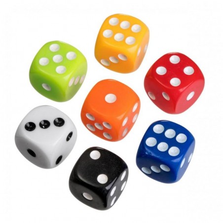 Bolsa dados opacos 6 caras...