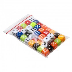Bolsa dados opacos 6 caras...