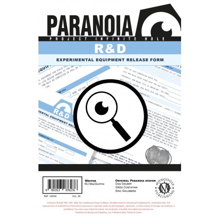 Paranoia: R&D Experimental...