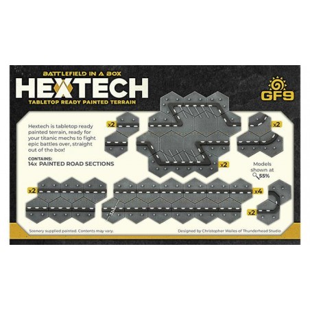 Hextech Trinity City - Roads