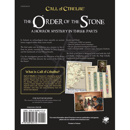 Call of Cthulhu RPG: The...