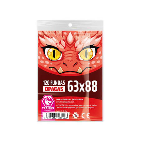 120 Fundas opacas Dragón...